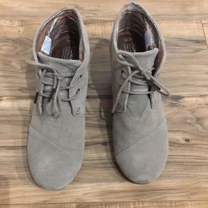 Tom’s Wedge Ankle Boots